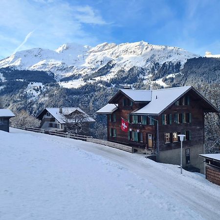 Appartamento Traditional Chalet In Wengen - Top Floor Esterno foto