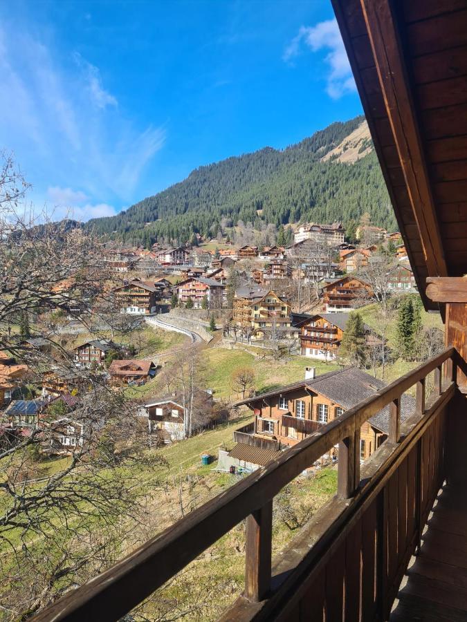 Appartamento Traditional Chalet In Wengen - Top Floor Esterno foto