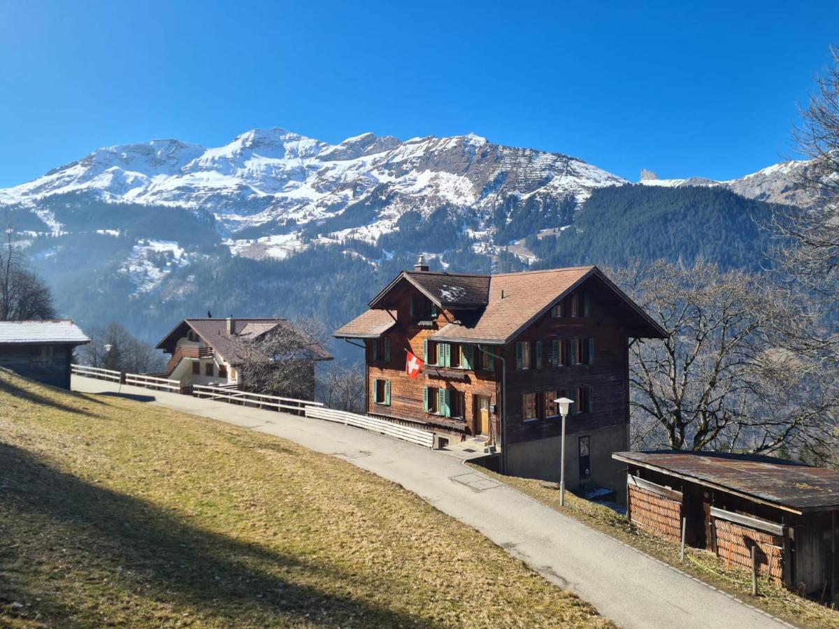 Appartamento Traditional Chalet In Wengen - Top Floor Esterno foto