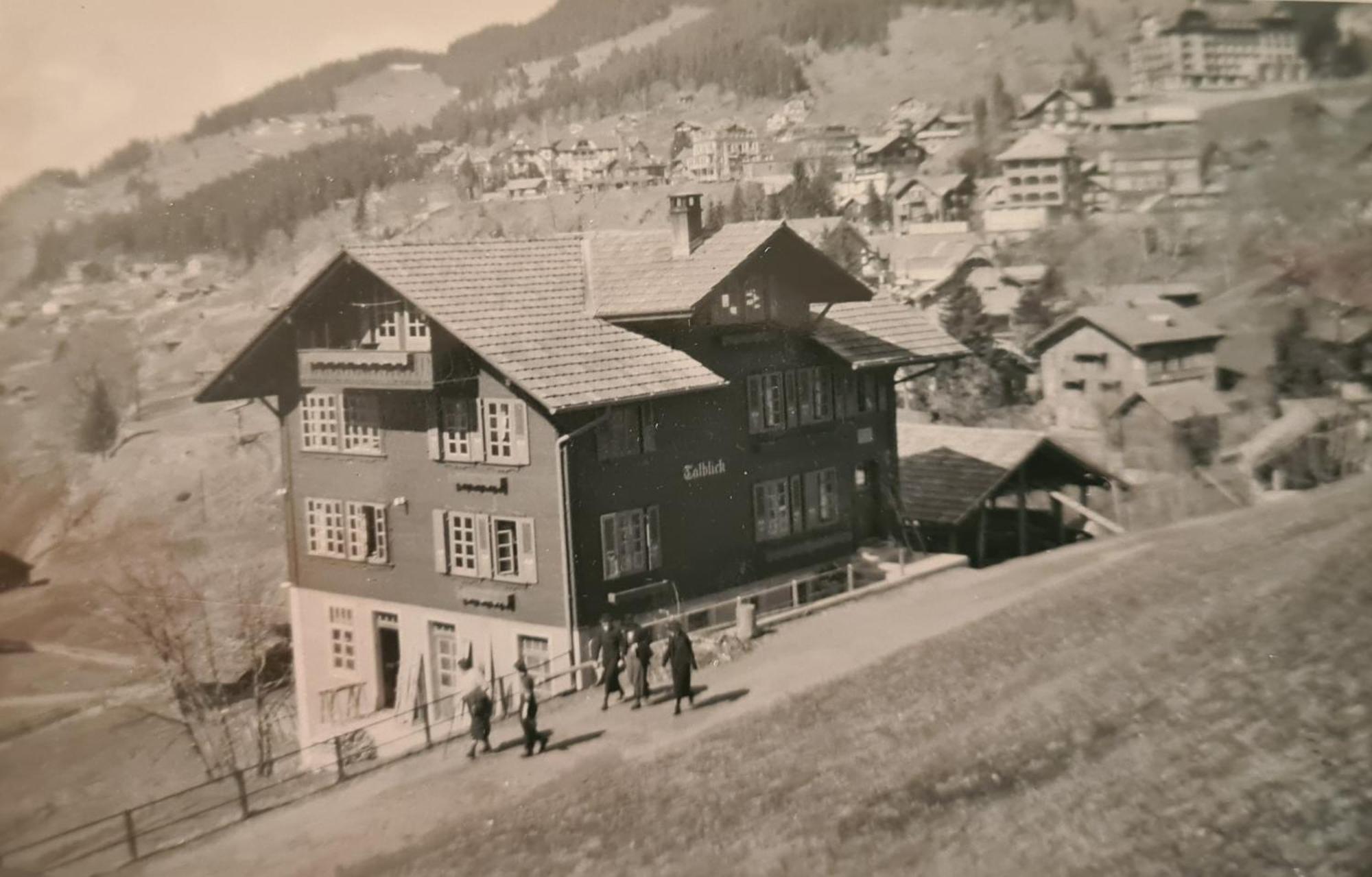 Appartamento Traditional Chalet In Wengen - Top Floor Esterno foto